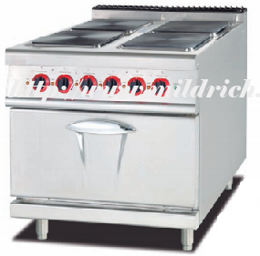 4-Plate Electric Cooker with Electric Oven MA-995E